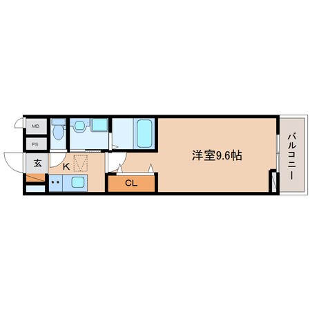 志都美駅 徒歩5分 1階の物件間取画像